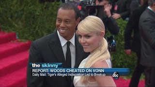 Tiger Woods Allegedly Cheated on Lindsey Vonn