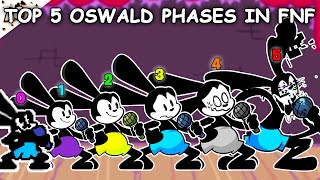 Top 5 Oswald Phases in Friday Night Funkin’ (0-5)