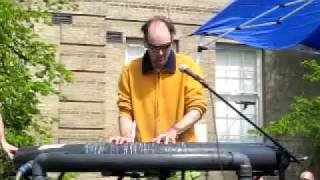 Steve Mann Playing the Hydraulophone at Toronto Science Rendevous 2009-05-09