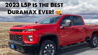 2023 2500HD 6.6 Duramax 0-60 and Full Review! Is it the best Diesel L5P Chevy Silverado?