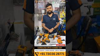 Ingco 3pcs. Cordless Combo kit || Cordless Hammer + Cordless Angle Grinder + Cordless Impact Driver