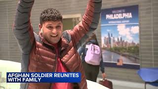 Former Afghan solider living in Philadelphia area reunited with family after several years