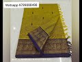 kanchi cotton sarees premium quality direct from weaver