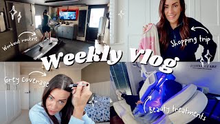 Realistic Workout Routine, New In Next, Beauty Treatments and Temporary Grey Coverage | Weekly Vlog