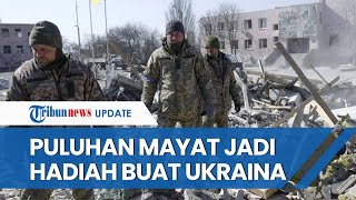 HADIAH 'SPESIAL' BUAT UKRAINA, Tentara Rusia Pamer Puluhan Mayat Militer Kyiv yang akan Dipulangkan