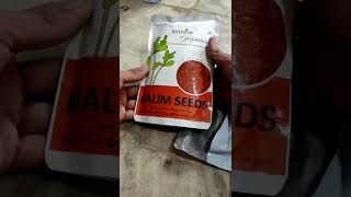 Manhar Organics Seed|Halim Seeds|Super foods #seeds #shorts