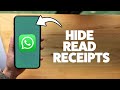 How To Disable Read Receipts In A WhatsApp Group 2025 (iPhone & Android)