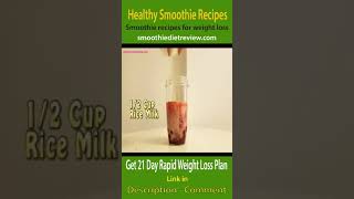 Red Smoothie Recipe For Weight Loss and Detox Cleanse #shorts
