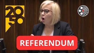 Paulina Hennig-Kloska -  o przeprowadzeniu referendum ogólnokrajowego