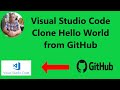 Clone GitHub Repository with Visual Studio Code and Remote connection