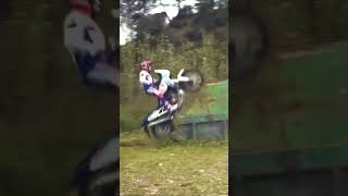 【神業トライアル】アフリカツインってトライアルバイクだっけ？#shorts #神業トライアル #tonibou  #trial