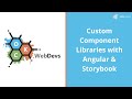 Custom Component Libraries with Angular & Storybook with Stephen Vincent - OKC WebDevs