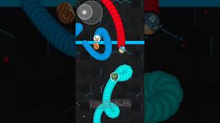 Cacing Terbesar Superhero Karakter Hulk || Slither Snake io #shorts #94704