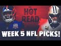 BET this TOTAL NOW for NFL Week 5! NFL Early Odds & Week 4 Picks | The Hot Read