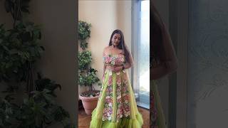 #naazarora #tukyajaane #chamkila #metgala #cocktaillook #ootd #lehnga #mehndilehnga #thegardenoftime