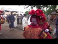 吉田神社祇園祭2015笹踊り（拝殿前、御輿渡御出発時）