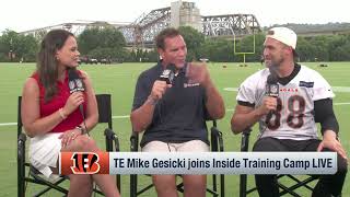 Mike Gesicki on what made him sign with Bengals