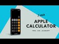 Building an Apple Calculator Clone | 5 min
