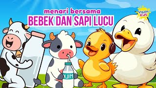 KASIH MAKAN BEBEK DAN SAPI | HUMPAPA | Karaoke Lagu Anak Popular