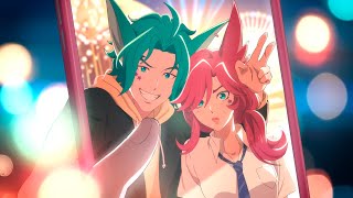 Star Guardian 2022 but only Xayah and Rakan on screen