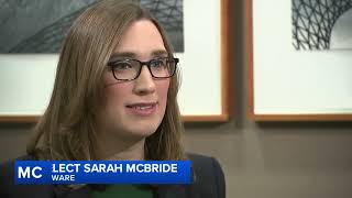 Sarah McBride talks transgender bathroom ban, getting to work, making history