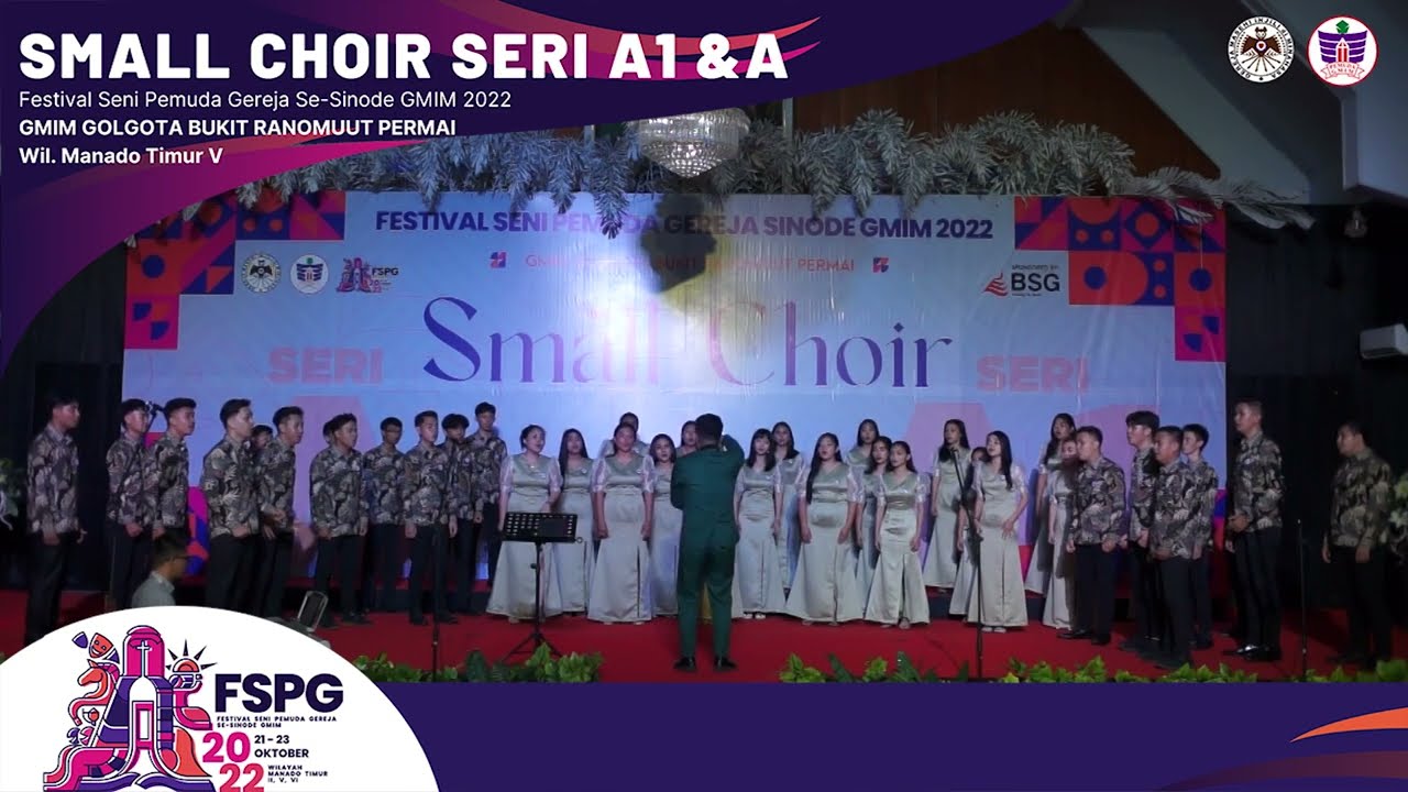 Hymne Pemuda GMIM - Ronald Pohan | Petra Youth Choir | FSPG 2022 - YouTube