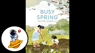 Busy Spring: Nature Wakes Up Realistic Fiction Story ONLY (Read Aloud in HD)