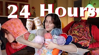 I crocheted for 24 hours STRAIGHT!...how much can I crochet in a day??