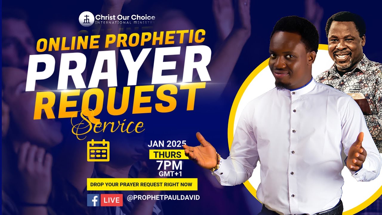 Online Prophetic Prayer Request Service With Prophet Paul David