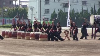 【陸上自衛隊】 20130922 高等工科学校5/5：桜花太鼓演奏～各部優勝報告