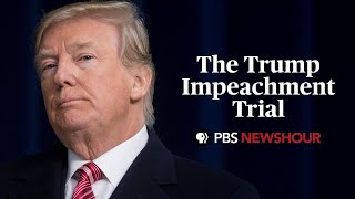 WATCH: Senate impeachment trial of Donald Trump | January 21