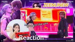 [Reaction ตกพึก] ZEE YOU IN THE PARTY 💋🔥| 1st Fan Meeting 🐺🐱bad girl like you, Super secret, รวมเพลง