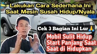 MOBIL STATER PANJANG BARU HIDUP, COBA CEK BAGIAN INI || MITSUBISHI STRADA TRITON