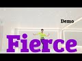 Fierce/Line Dance/Easy Intermediate/Rob Fowler (ES) - May 2026/Demo