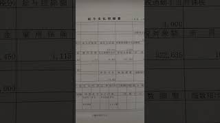 プレス工 43歳 正社員 工場勤務 令和3年 5月給与明細を晒す！#shorts