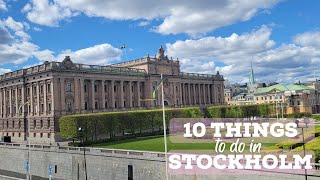 10 THINGS TO DO IN STOCKHOLM || What to do in Sweden!