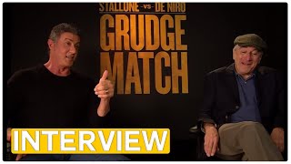 Sylvester Stallone \u0026 Robert De Niro | Grudge Match EXCLUSIVE Interview (2014)