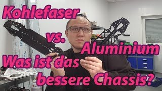 Kohlefaser vs. Aluminium    Der Chassisplattenvergleich