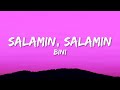 Bini - Salamin, Salamin (lyrics)