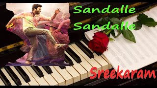Sandalle Sandalle Song Piano | Sreekaram
