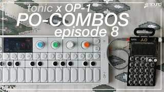 PO-32 tonic x OP-1 | PO-COMBOS Episode 8 | Teenage Engineering OP-1 synced with Pocket Operator