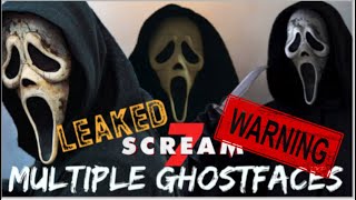 Scream 7 Leaks - Multiple Ghostface, Opening Scene - PROCEED WITH CAUTION ⚠️