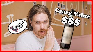 Bargain Heavy Red Wine, Knocked Our Socks Off!🍇| Blind Wine Tasting