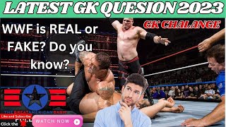 Latest GK Question 2023 || WWE WWF fight || WWE WRESTLING || GK IQ TachER 2.0 || Ep #63
