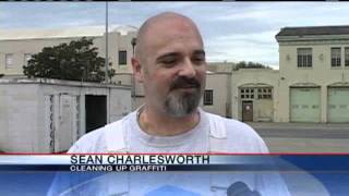 Salinas Graffiti Cleanup Underway