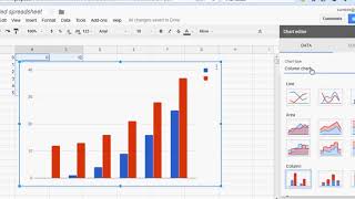 Linearization with Google Sheets
