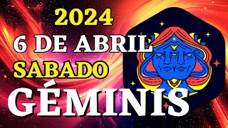 ✨ 𝐋𝐚 𝐕𝐞𝐫𝐝𝐚𝐝 𝐀 𝐋𝐚 𝐋𝐮𝐳 💫Horoscopo Géminis Hoy ♊ 6 de Abril de 2024 💥