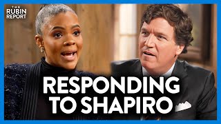 Watch Tucker's Reaction to Candace Owens' Response to Shapiro's Attack