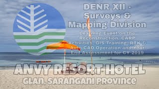 DENR XII- SMD at Anvy Resort Hotel (Beach Resort)