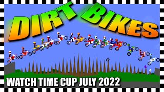 Dirt Bike Race July Watch Time Cup 2022 - Algodoo